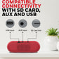 Honeywell Suono P200 Bluetooth Speaker – Red/Grey Platinum Series/1 Year Warranty