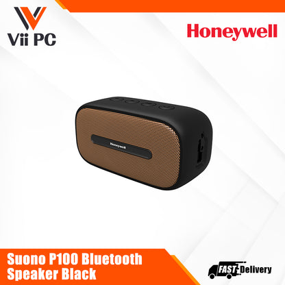 Honeywell Suono P100 Bluetooth Speaker – Black/Blue/Yellow Platinum Series/1 Year Warranty