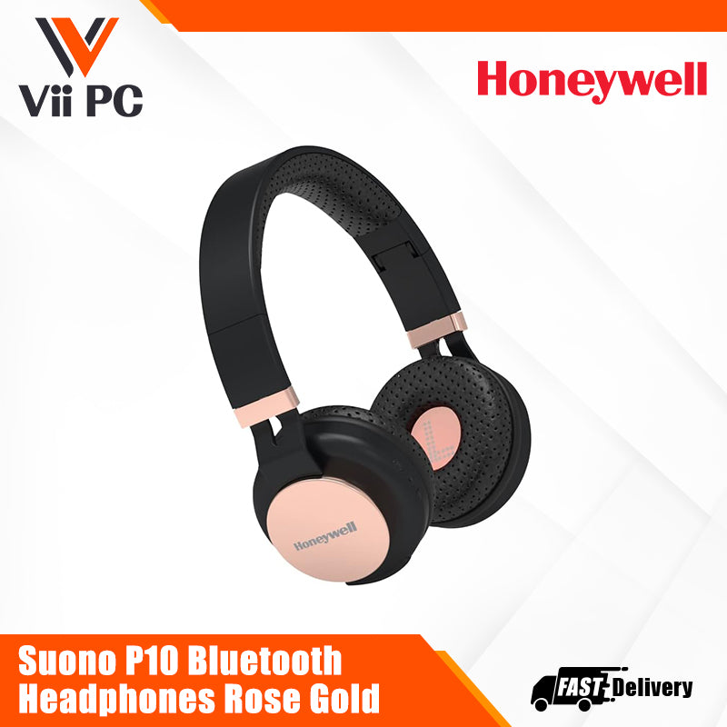 Honeywell Suono P10 Bluetooth Headphones - Silver/Gold/Rose Gold Platinum Series/ 1 Year Warranty