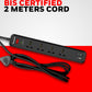 Honeywell 4 Out Surge Protector PD18W with USB Value Series / 3 Years Warranty