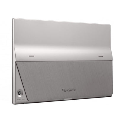 ViewSonic TD1655 16” 10-point Touch Portable Monitor, Extend Your Content from Mobile Devices, Flexible Setup with 2 x USB Type C, Anti-slip Cover, Aluminum stand, 6H hardness, Grey