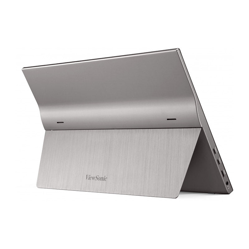 ViewSonic TD1655 16” 10-point Touch Portable Monitor, Extend Your Content from Mobile Devices, Flexible Setup with 2 x USB Type C, Anti-slip Cover, Aluminum stand, 6H hardness, Grey