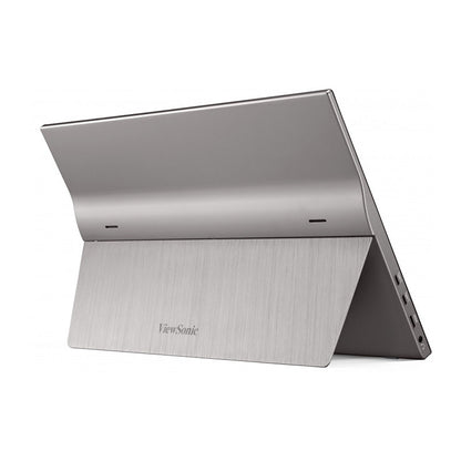 ViewSonic TD1655 16” 10-point Touch Portable Monitor, Extend Your Content from Mobile Devices, Flexible Setup with 2 x USB Type C, Anti-slip Cover, Aluminum stand, 6H hardness, Grey