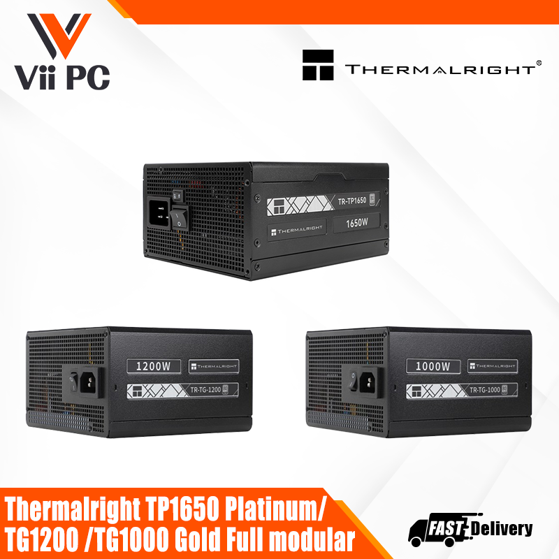 Thermalright TP1650 Platinum Full Modular 1650W / (TG1200/TG1000 Gold Full modular) ATX3.0, Gen5 - 5 years warranty