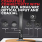 Honeywell Trueno U1000 Soundbar Duo – Black Ultimate Series/1 Year Warranty