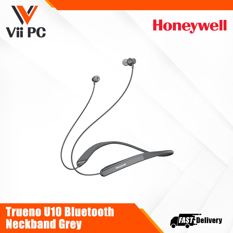 Honeywell Trueno U10 Bluetooth Neckband – Red/Grey Ultimate Series/1 Year Warranty