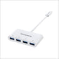 Honeywell Momentum Type C To 4 Port USB 3.0 Hub Platinum Series/3 Years Warranty