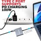 Honeywell Type C To HDMI With PD Charging and USB 3.0 Adapter Platinum Series/3 Years Warranty