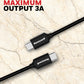 Honeywell Type C to Type C USB 3.1 Cable 1.8mtr Platinum Series/1 Year Warranty - BLACK