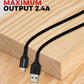 Honeywell USB TO LIGHTNING CABLE Sync & Charge 1.8 Meter (Silicone Cable) Platinum Series / 1 Year Warranty - Black/White