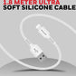 Honeywell USB TO LIGHTNING CABLE Sync & Charge 1.8 Meter (Silicone Cable) Platinum Series / 1 Year Warranty - Black/White
