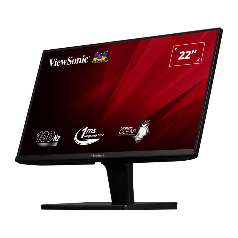 ViewSonic VA2215-H 22" 1920x1080 Full HD Monitor, 100Hz FreeSync, SuperClear®, 1ms (MPRT), Eyecare, VA Technology