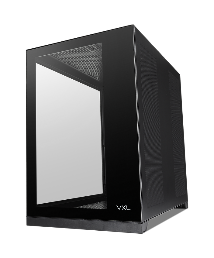 Tecware VXL TG Dual Chamber ATX Case Black or White