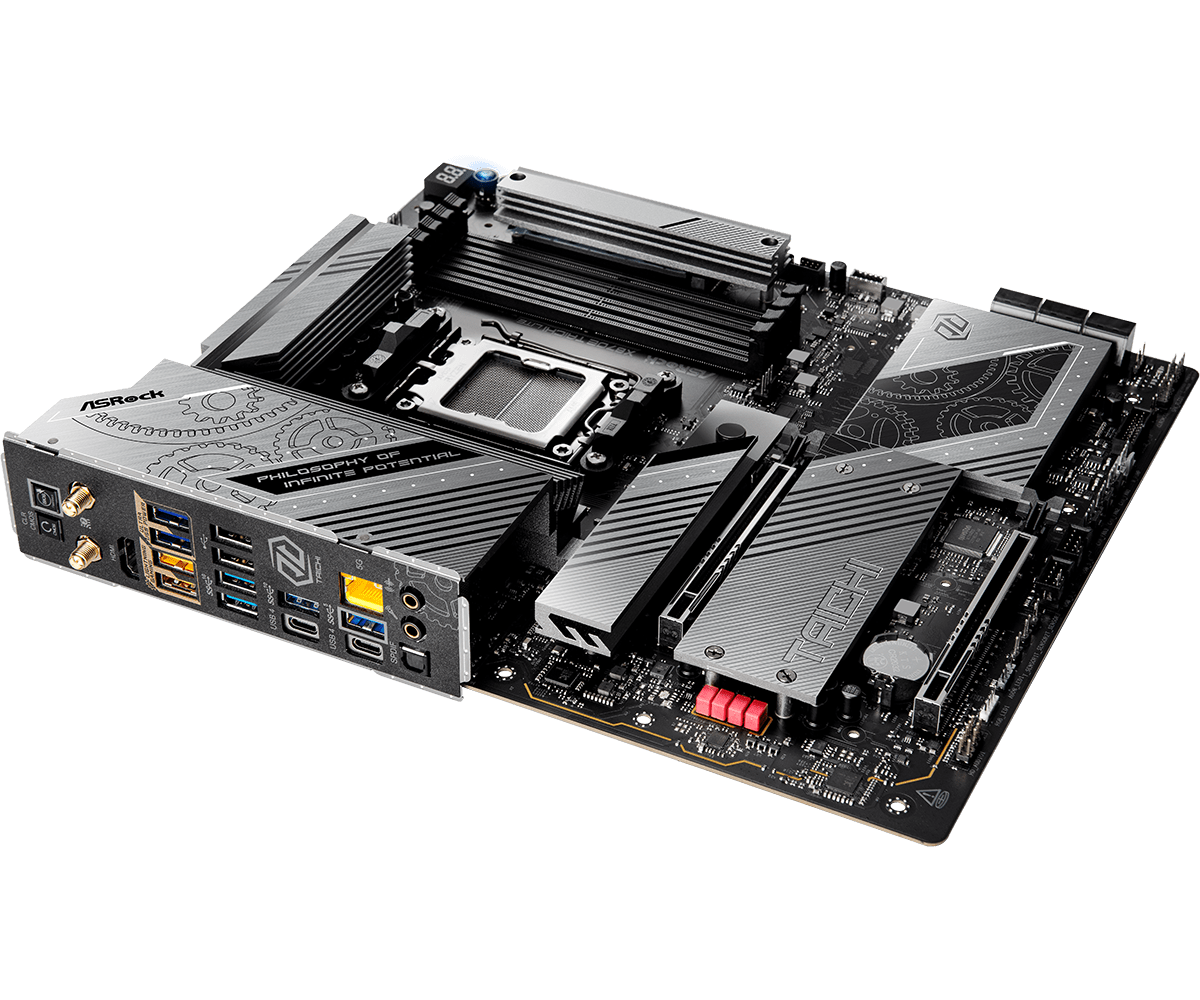 ASROCK X870E Taichi Lite AM5 Ryzen™ 9000 Series Processors, DDR5 WIFI7 E-ATX Gaming Motherboard
