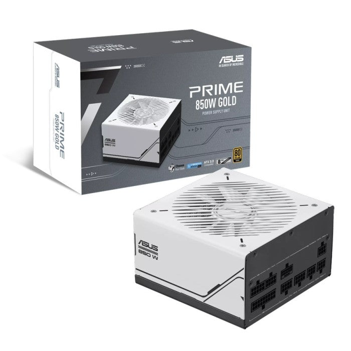 ASUS Prime AP750G/AP850G 750W/850W ATX 3.0 with PCIe GEN 5.0 graphics card FULL MODULAR 80 PLUS GOLD PSU - 8 Years Warranty