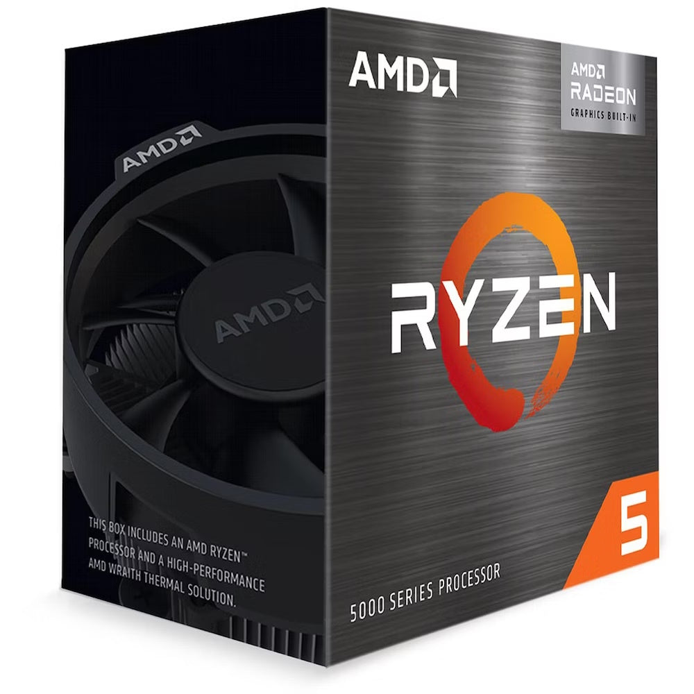 AMD Ryzen™ 5 5500GT with Wraith Stealth Cooler - Ryzen 5 5000 G-Series Desktop Processor (6-Cores, 12-threads, 3.6GHz, Socket AM4, 65W)