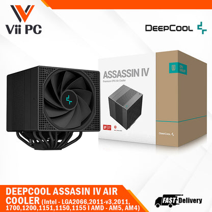 DeepCool ASSASSIN IV Premium CPU Air Cooler, Dual-Tower, 120/140mm