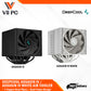 DeepCool ASSASSIN IV Premium CPU Air Cooler, Dual-Tower, 120/140mm FDB Fan Configuration, 7 Copper Heat Pipes, Quiet/Peformance Mode Switch