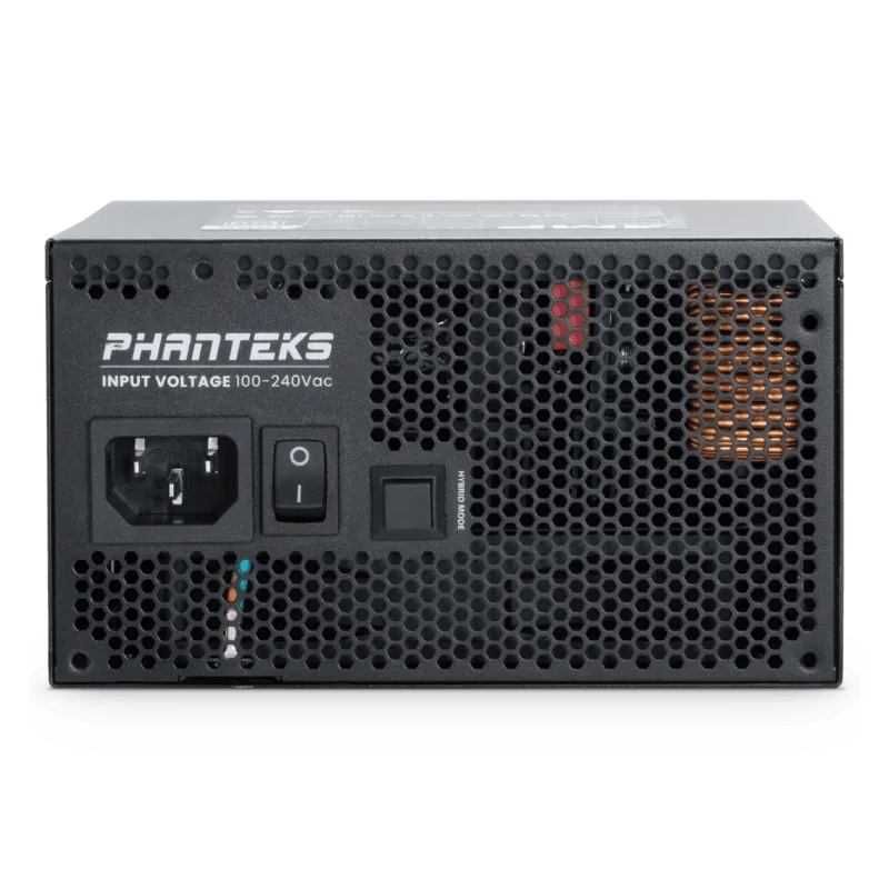 PHANTEKS AMP GH PCIe Gen 5.1 ATX 3.1 Fully Modular PSU (750W/850W/1000W) - BLACK/WHITE