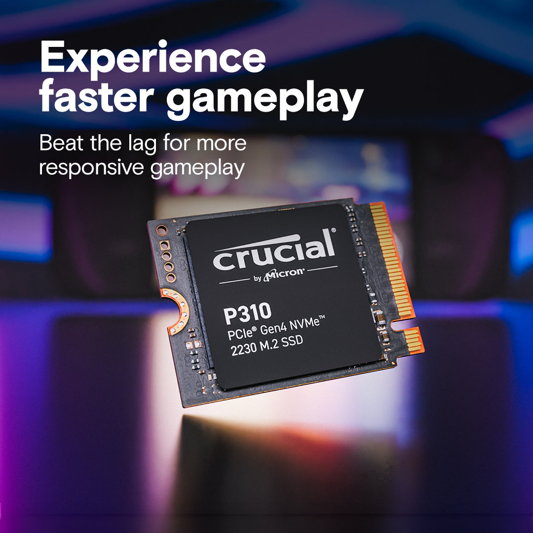 Crucial P310 (500GB/1TB/2TB) PCIe Gen4 NVMe 2230 M.2 SSD