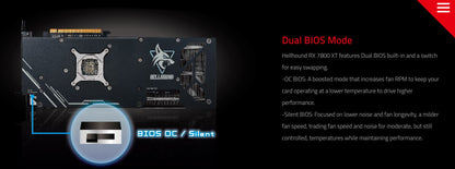 PowerColor Hellhound Radeon RX 7800 XT 16GB GDDR6, PCI Express 4.0 x16, ATX Graphics Card (RX7800XT 16G-L/OC)