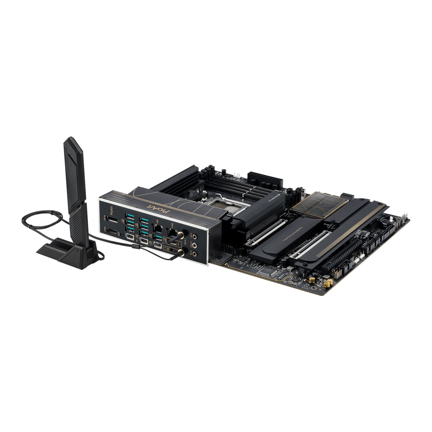 ASUS Proart X870E-Creator WIFI - AMD Socket AM5 for Ryzen™ 9000 & 8000 & 7000 Series Desktop CPU / 4 x DIMM slots, max. 192GB, DDR5 / 1 x Marvell® AQtion 10Gb / WIFI7 ATX Motherboard