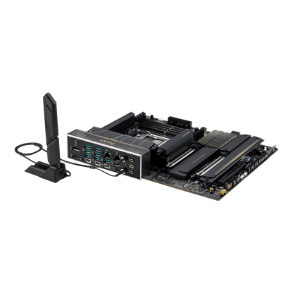 ASUS Proart X870E-Creator WIFI - AMD Socket AM5 for Ryzen™ 9000 & 8000 & 7000 Series Desktop CPU / 4 x DIMM slots, max. 192GB, DDR5 / 1 x Marvell® AQtion 10Gb / WIFI7 ATX Motherboard