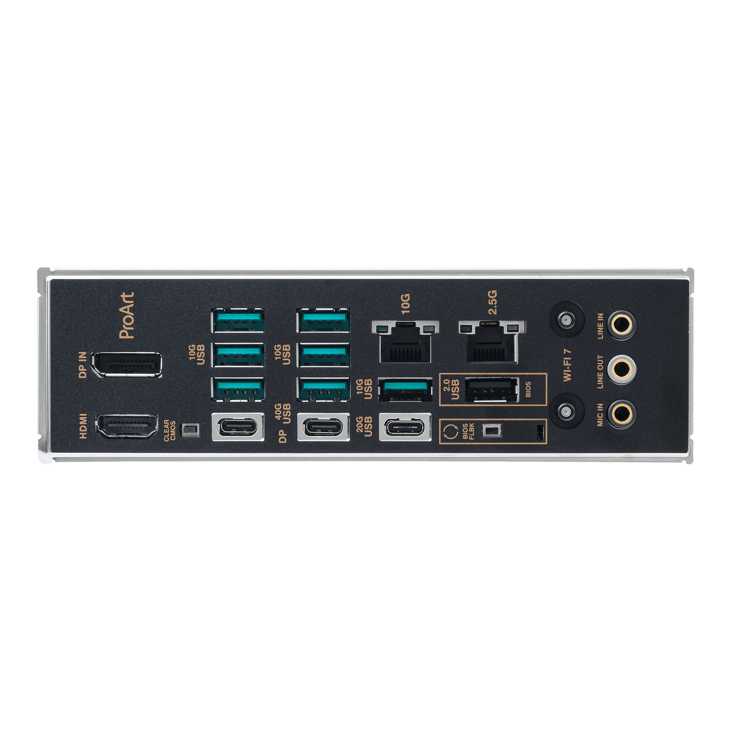 ASUS Proart X870E-Creator WIFI - AMD Socket AM5 for Ryzen™ 9000 & 8000 & 7000 Series Desktop CPU / 4 x DIMM slots, max. 192GB, DDR5 / 1 x Marvell® AQtion 10Gb / WIFI7 ATX Motherboard