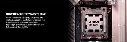 ASUS ROG STRIX B650E-I GAMING WIFI AM5 Mini-ITX Motherboard + AMD Ryzen 7 7800X3D (AM5) Processor BUNDLE
