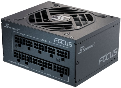 Seasonic FOCUS SPX-750 (2021) 80 Plus® Platinum Certified Fully Modular SFX Power Supply - Hybrid Silent Fan Control, SFX to ATX Bracket (10 Year Warranty)