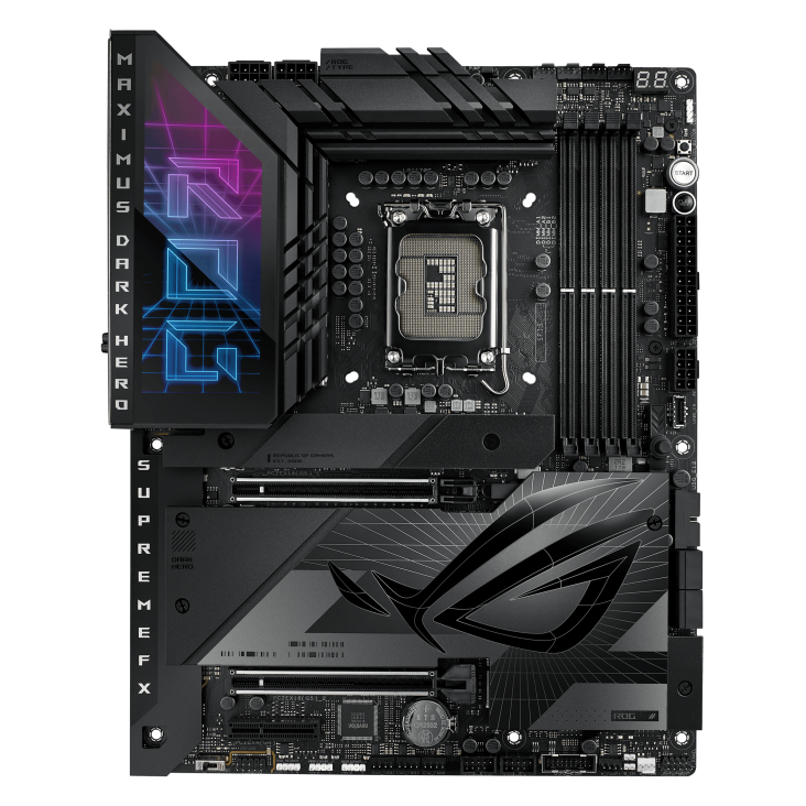 ASUS ROG MAXIMUS Z790 DARK HERO Motherboard + Intel i9-14900K/i9-14900KF Processor BUNDLE