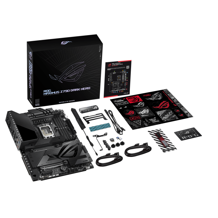ASUS ROG MAXIMUS Z790 DARK HERO Motherboard + Intel i9-14900K / i9-14900KF (14th GEN) Processor BUNDLE