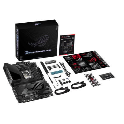 ASUS ROG MAXIMUS Z790 DARK HERO Motherboard + Intel i9-14900K / i9-14900KF (14th GEN) Processor BUNDLE