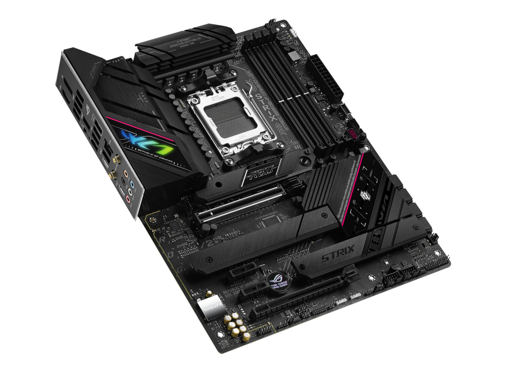 ASUS ROG STRIX B650E-F GAMING WIFI AM5 ATX Motherboard + AMD Ryzen 7 7800X3D Processor BUNDLE