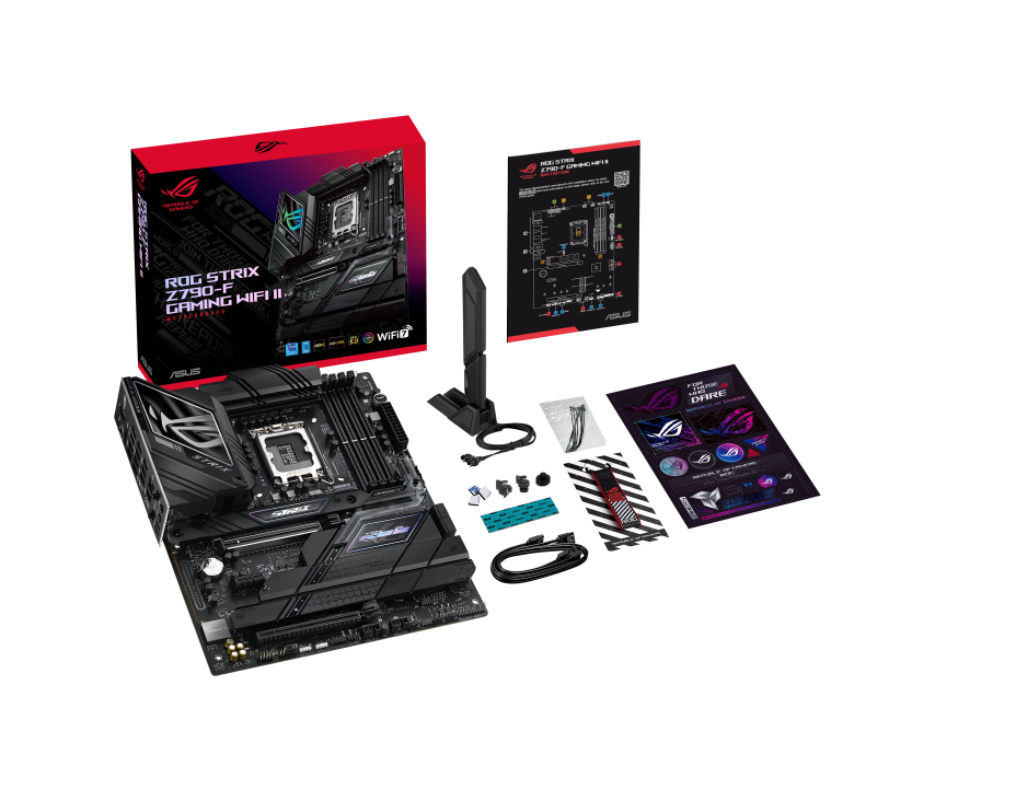 ASUS ROG STRIX Z790-F GAMING WIFI II Motherboard + Intel i5-14600K / i5-14600KF (14th GEN) Processor BUNDLE