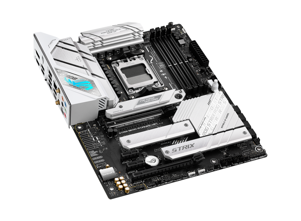 ASUS ROG STRIX B650-A GAMING WIFI AM5 ATX Motherboard + AMD Ryzen 7 7800X3D (AM5) Processor BUNDLE