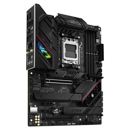 ASUS ROG STRIX B650E-F GAMING WIFI AM5 ATX Motherboard + AMD Ryzen 7 7800X3D (AM5) Processor BUNDLE