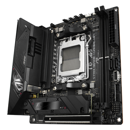 ASUS ROG STRIX B650E-I GAMING WIFI AM5 Mini-ITX Motherboard + AMD Ryzen 7 7800X3D (AM5) Processor BUNDLE