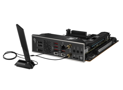 ASUS ROG STRIX B650E-I GAMING WIFI AM5 Mini-ITX Motherboard + AMD Ryzen 7 7800X3D (AM5) Processor BUNDLE