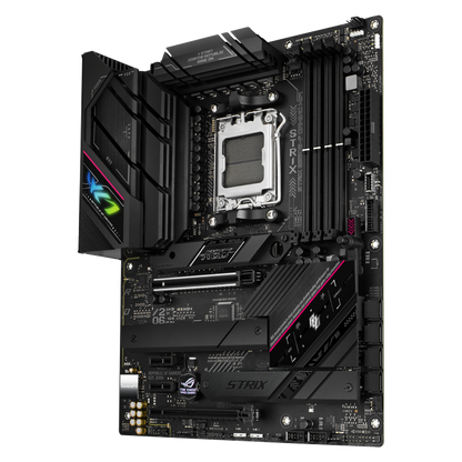 ASUS ROG STRIX B650E-F GAMING WIFI AM5 ATX Motherboard + AMD Ryzen 7 7800X3D (AM5) Processor BUNDLE