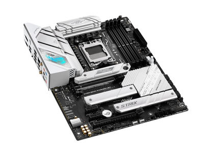 ASUS ROG STRIX LC II 240 ARGB AIO White Edition CPU Liquid Cooler + ASUS ROG STRIX B650-A GAMING WIFI 6E ATX Motherboard (AIO Cooler BUNDLE)