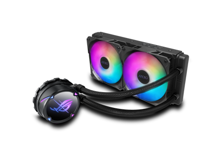 ASUS ROG STRIX LC II 240 ARGB AIO CPU Liquid Cooler + ASUS ROG STRIX B760-F GAMING WIFI 6E DDR5 Motherboard (AIO Cooler BUNDLE)