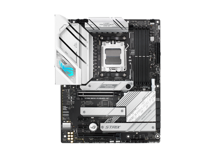 ASUS ROG STRIX LC II 240 ARGB AIO White Edition CPU Liquid Cooler + ASUS ROG STRIX B650-A GAMING WIFI 6E ATX Motherboard (AIO Cooler BUNDLE)
