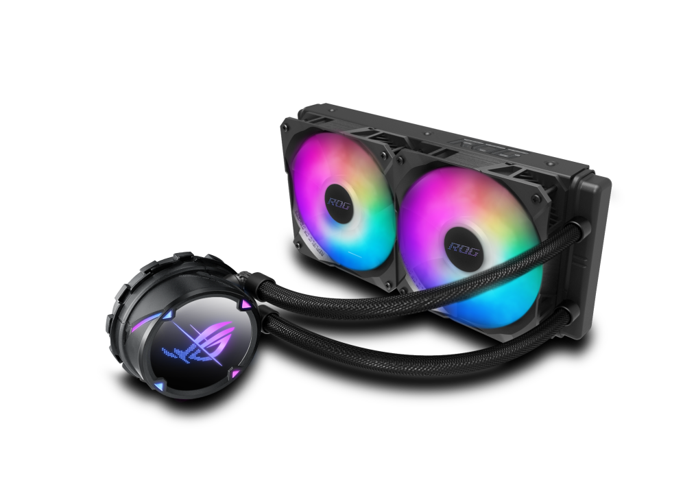 ASUS ROG STRIX LC II 240 ARGB AIO CPU Liquid Cooler + ASUS TUF GAMING B650-PLUS AM5, ATX Motherboard (AIO Cooler BUNDLE)