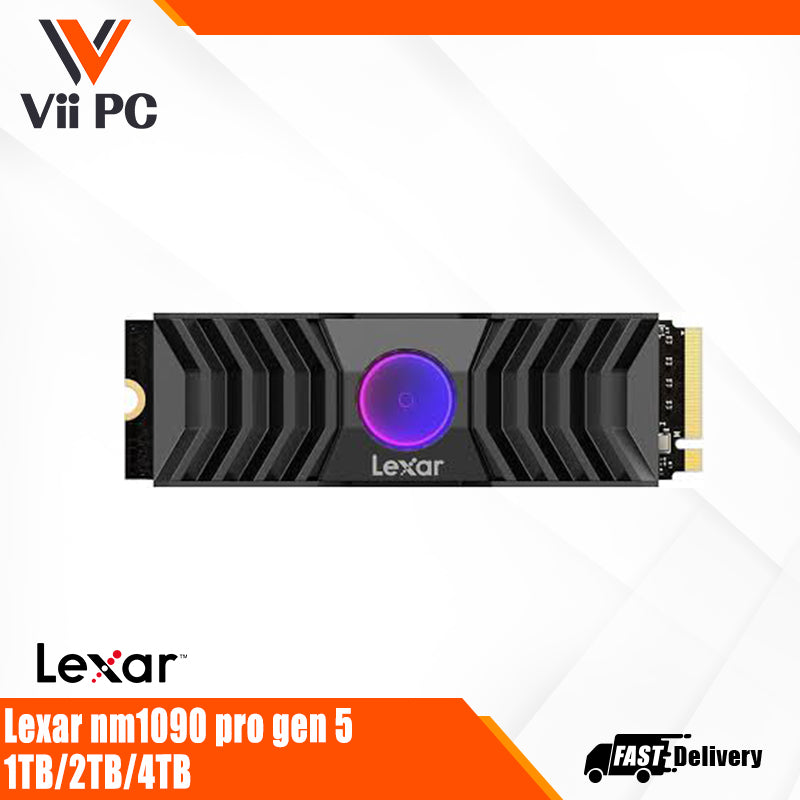 Lexar NM1090 pro gen 5 1TB/2TB/4TB PCIE 5.0 read up to 12000MB/s1 write up to 11000MB/s1 SSD