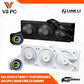 Lian Li Galahad II Trinity Performance 360 AIO CPU Liquid Cooler 360mm Black or White Daisy-chainable Radiator LCP Fans- Intel® LGA 1700, 1200, 115X, AMD® AM5/AM4 Sockets