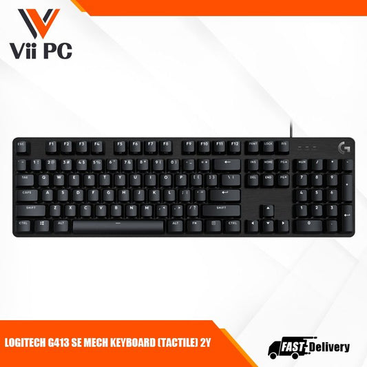 LOGITECH G413 SE MECH KEYBOARD (TACTILE) 2Y