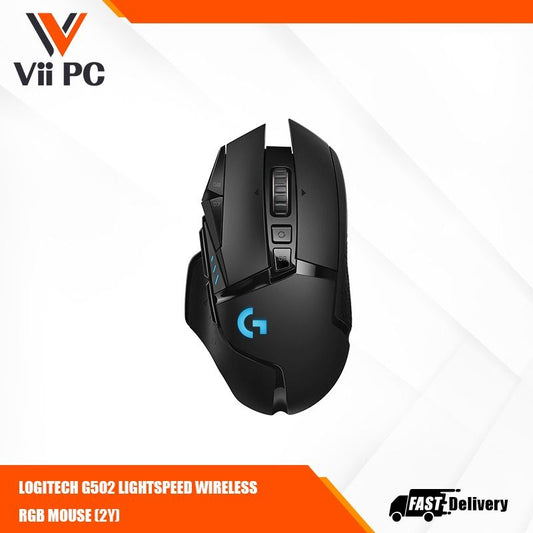 LOGITECH G502 LIGHTSPEED WIRELESS RGB MOUSE (2Y)