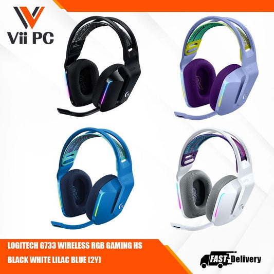LOGITECH G733 WIRELESS RGB GAMING HS