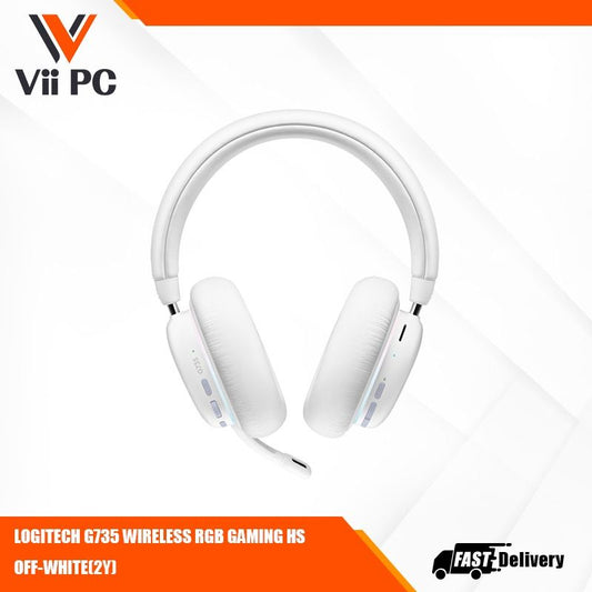 LOGITECH G735 WIRELESS RGB GAMING HS OFF-WHITE(2Y)